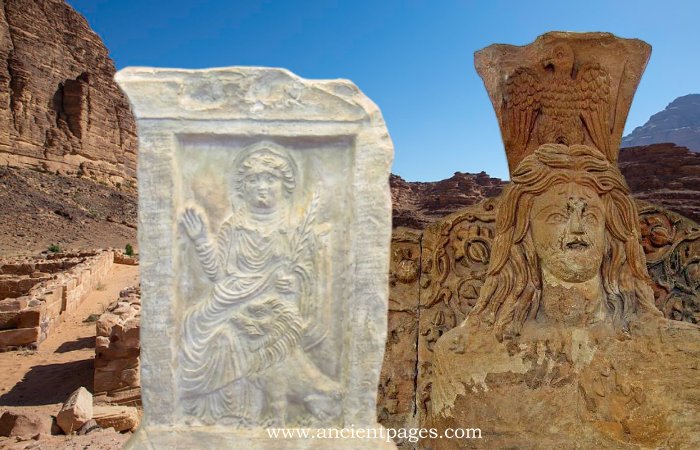 Ancient Inscriptions Describe The Worship Of The Goddesses Allat And Atargatis Among Temple Builders