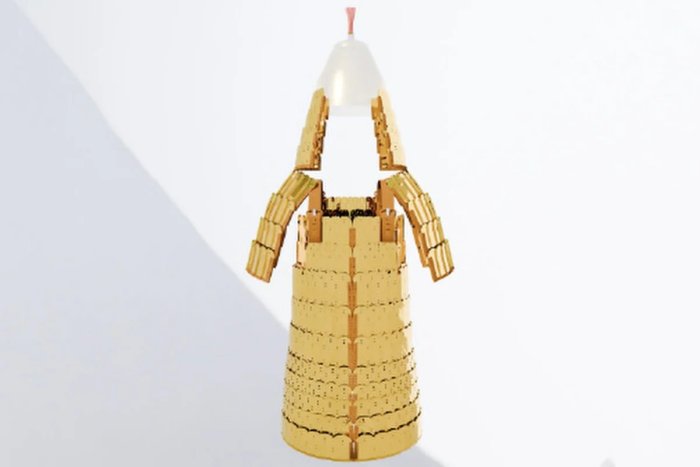 Legendary Tang Dynasty Golden Armor Of A Tuyuhun King Restored