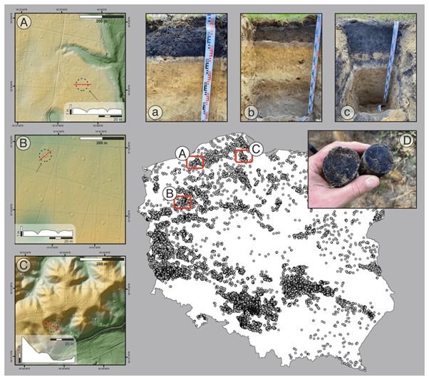 LIDAR Detects Traces Of 630,000 Ancient Charcoal Kilns In Poland