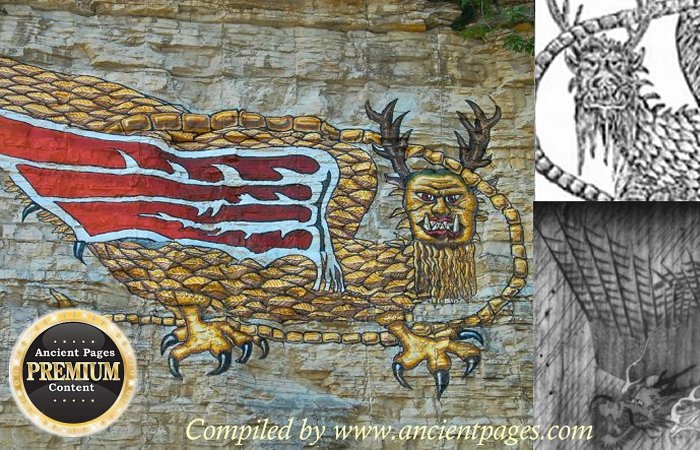 Mysterious Piasa Bird - Native American Dragon That Existed Thousands Of Moons Before The Pale Face Came