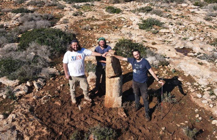 Submerged Ancient Shipwrecks, Roads, And Columns Found Near Ancient City Of Ptolemais, Libya