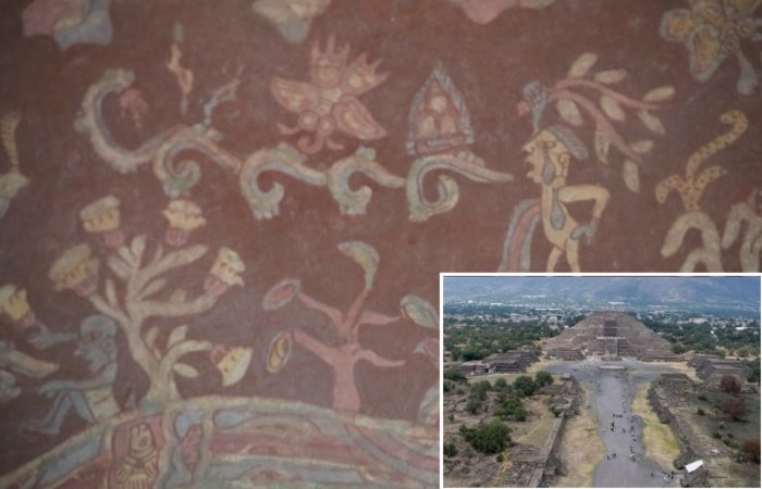 Enigma Of The Tepantitla Mural And Its Complex Mythical Scenes