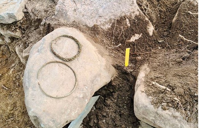 Unusual Bronze Age Neck Rings Discovered In Norrköping, Sweden