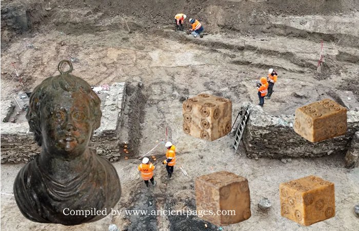 Large Roman Bathhouse Unearthed In Nijmegen, Netherlands