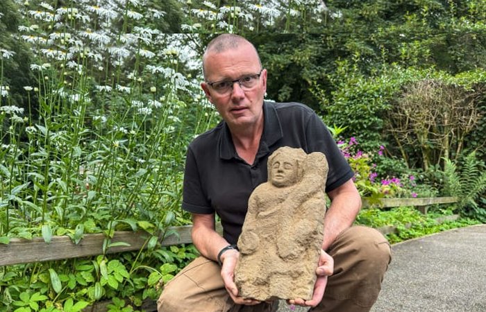 1,600-Year-Old Genius, A Roman Guardian Spirit Discovered At Vindolanda