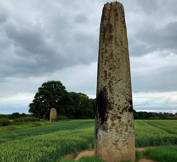 Mysterious Neolithic ‘Devil’s Arrows’ Megaliths Near Boroughbridge, Yorkshire, England